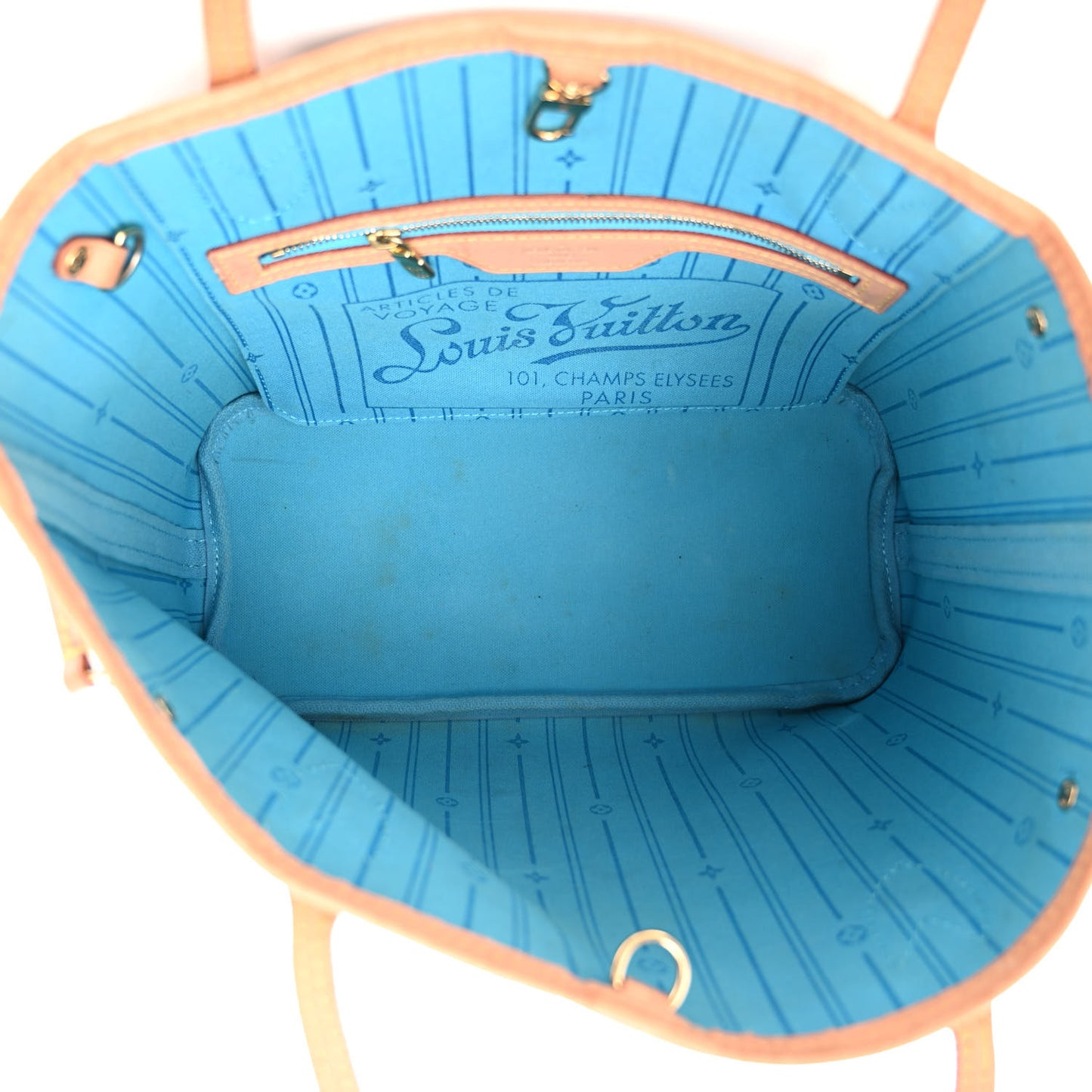 Monogram My LV Heritage Neverfull PM Blue De France Black