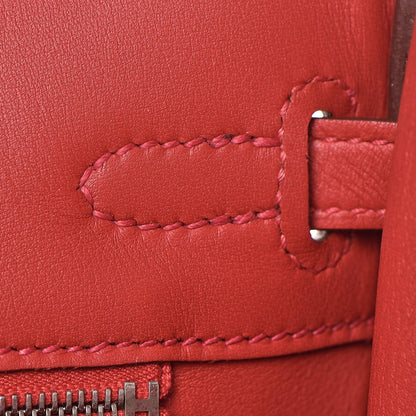 Hermes Swift Birkin 25 Vermillion 19 of 34