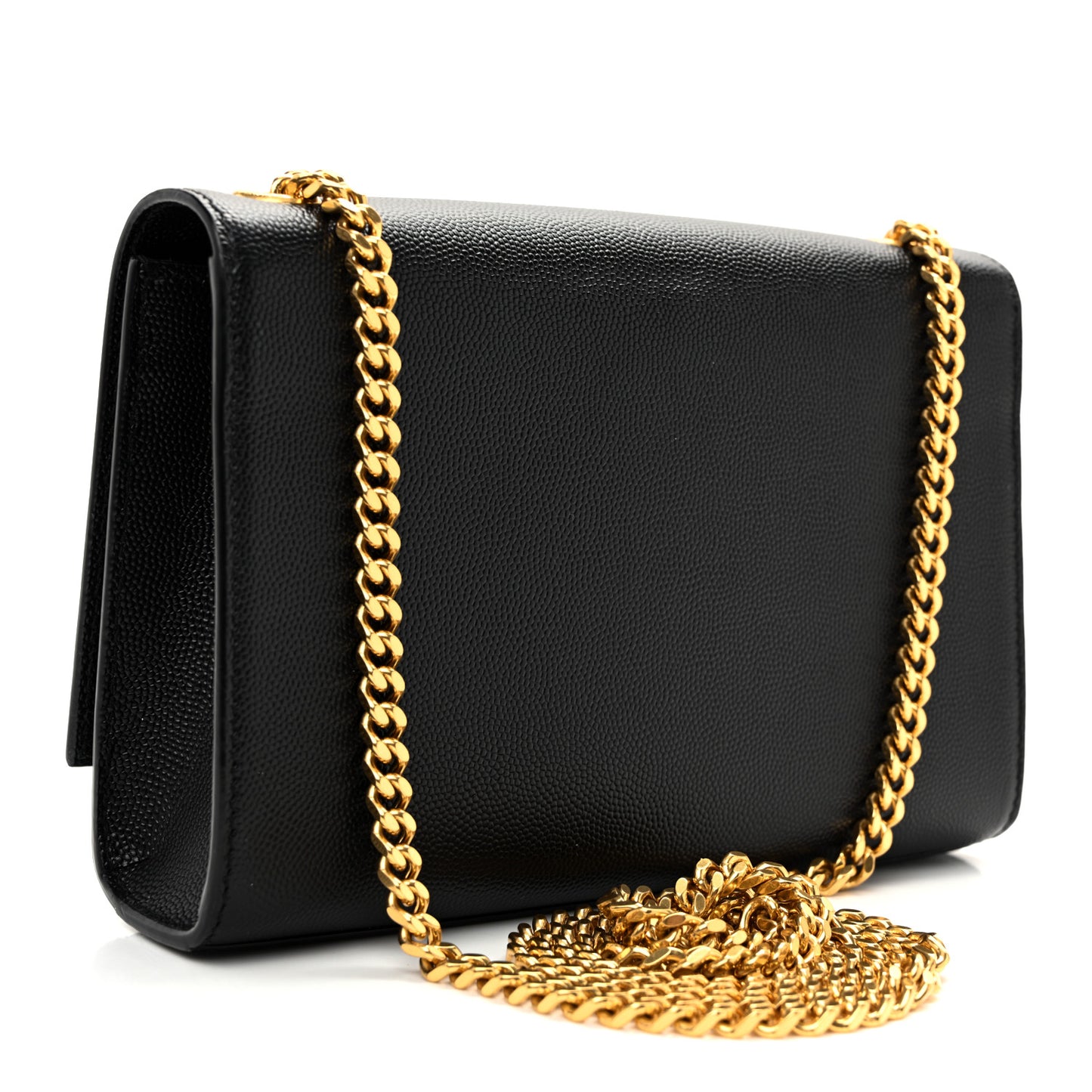 Grain De Poudre Small Monogram Kate Satchel Black