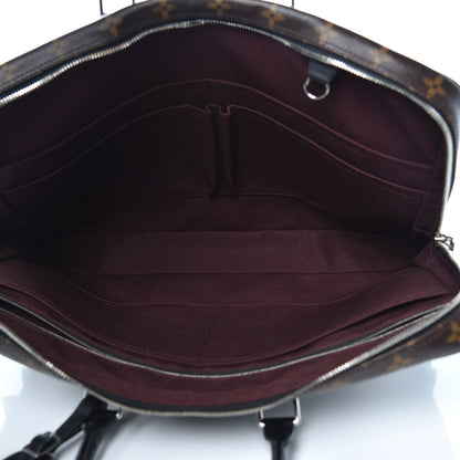Louis Vuitton Monogram Macassar Porte Documents Voyage Soft Briefcase 5 of 9