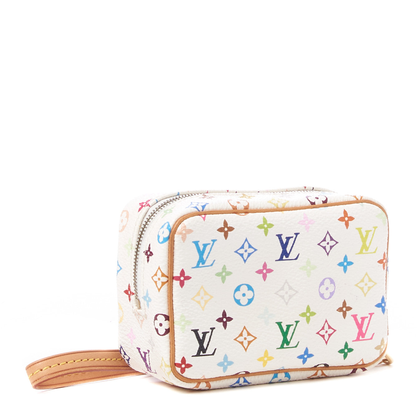 Monogram Multicolor Trousse Wapity White
