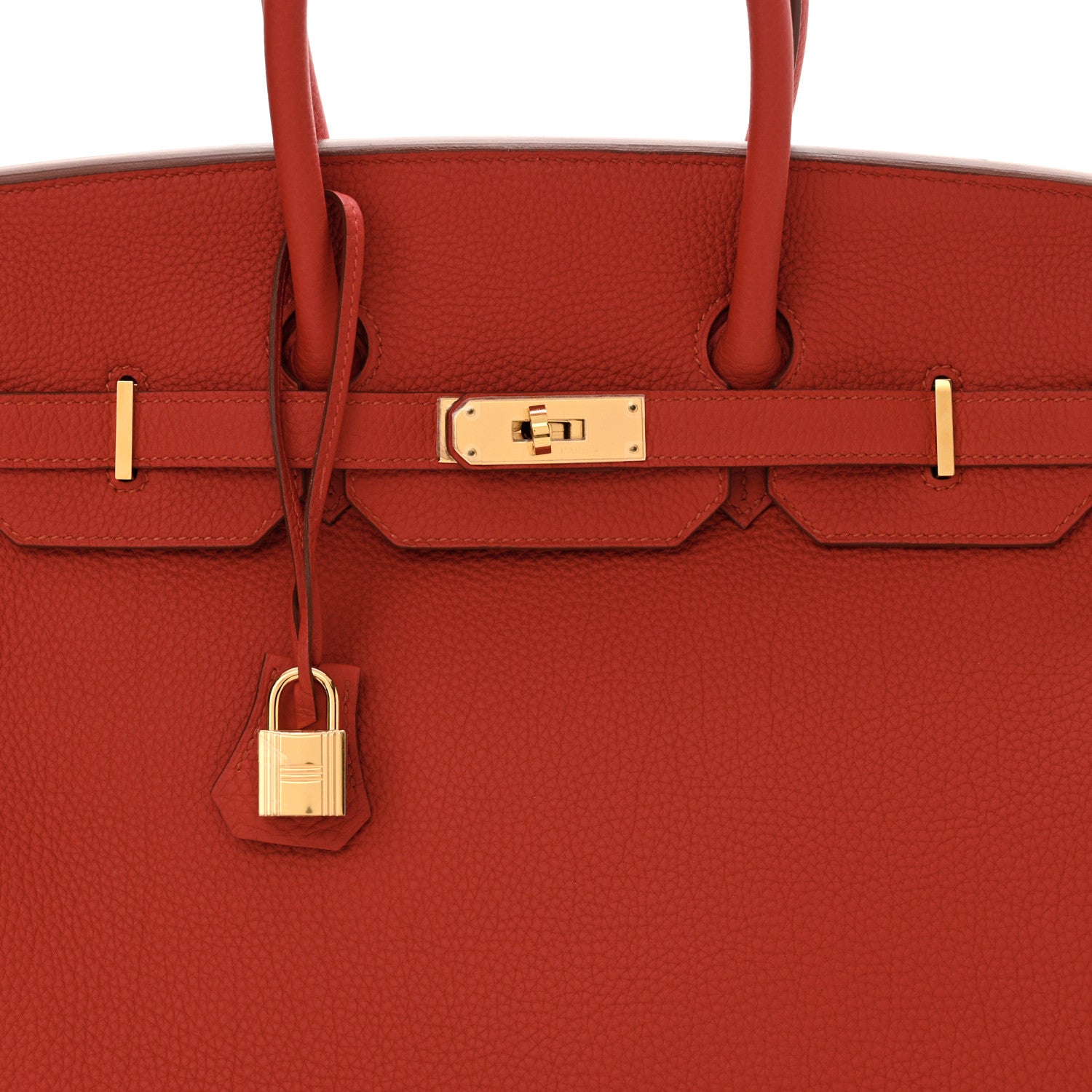 Hermes Togo BIRKIN 35 Rouge Garance 8 of 11