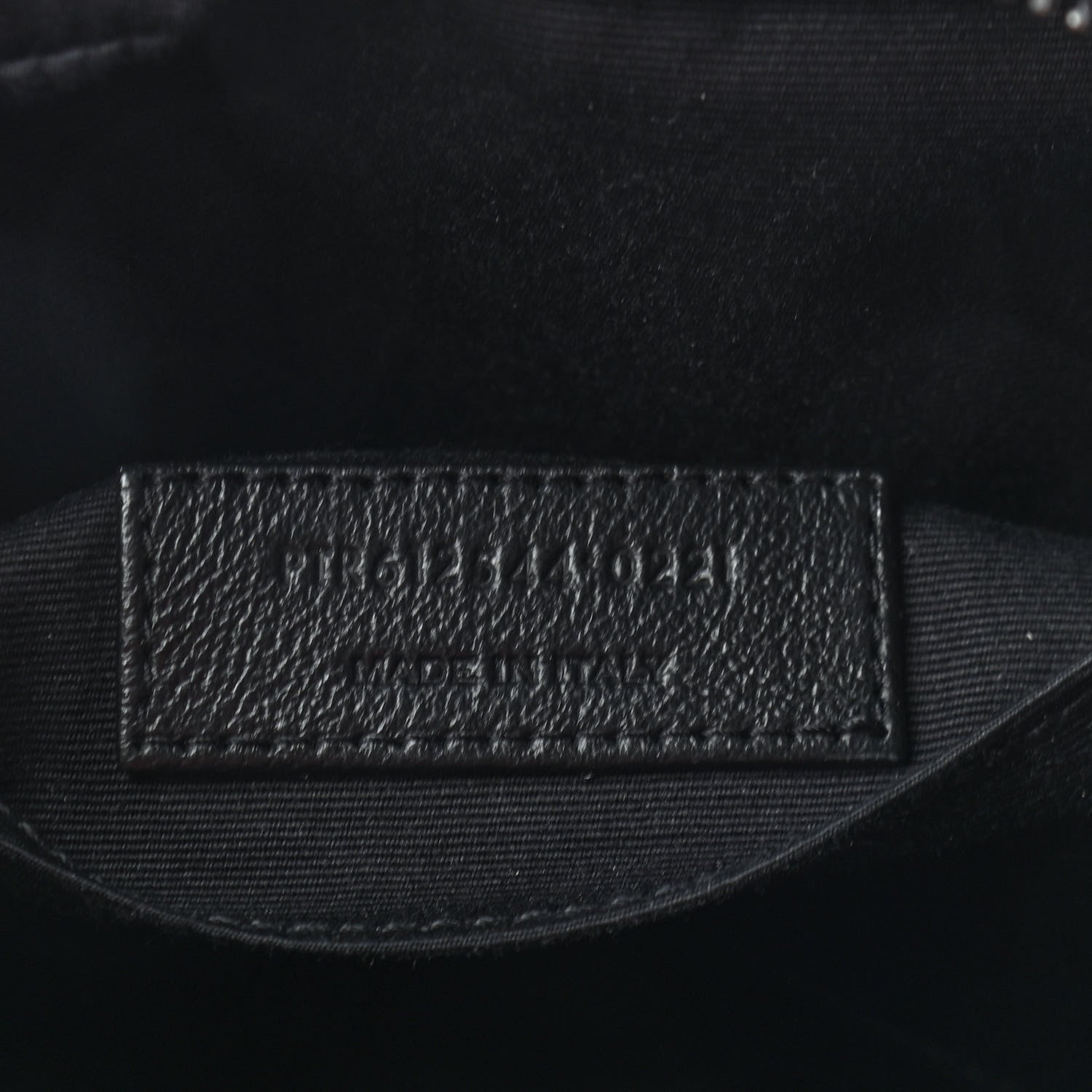 Saint Laurent Calfskin Matelasse Monogram Lou Camera Bag Black 6 of 8