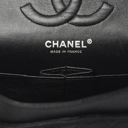 Chanel Caviar Quilted Medium Double Flap Black 8 of 10