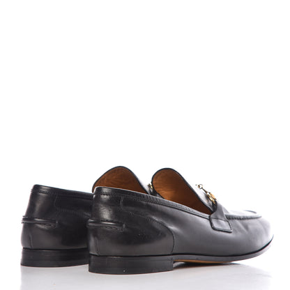 Gucci Calfskin Womens Jordaan Loafers 39 Black 4 of 21
