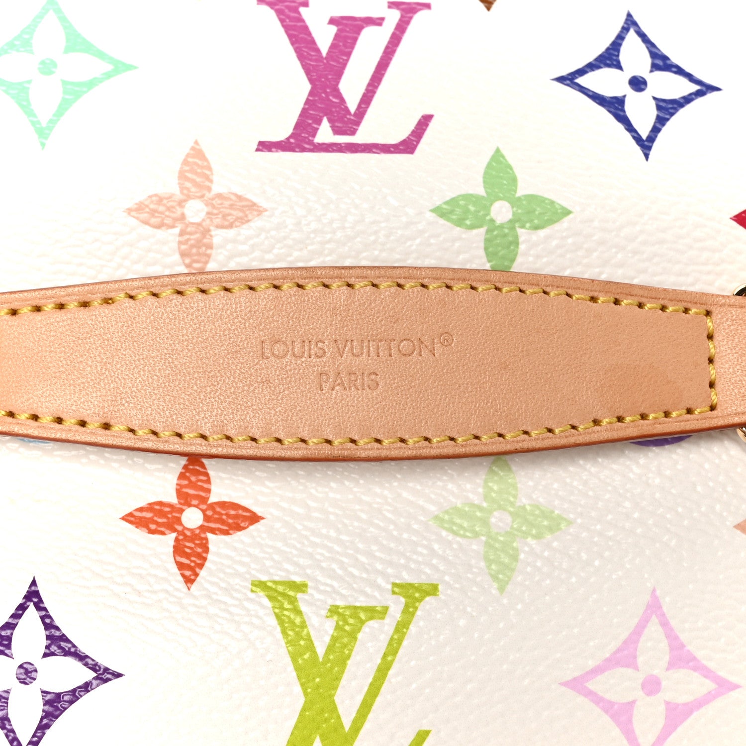 Louis Vuitton LV X TM Monogram Multicolor Nice BB White 7 of 9