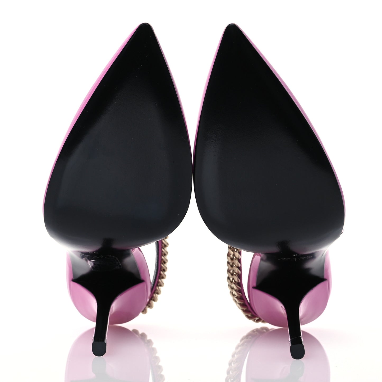 Patent Signoria Slingback Pumps 38 Pink
