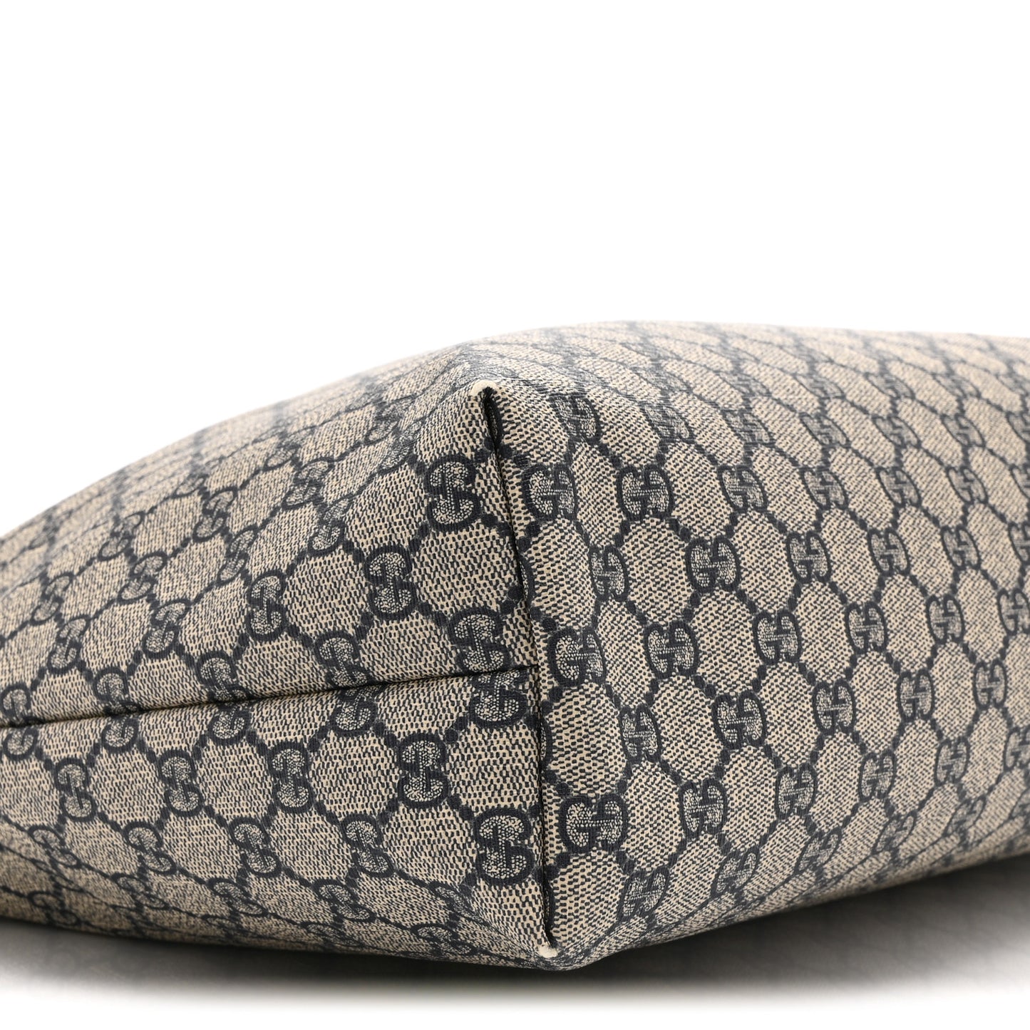 GG Plus Monogram Medium Signature Web Loop Tote Navy