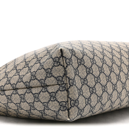Gucci GG Plus Monogram Medium Signature Web Loop Tote Navy 9 of 10