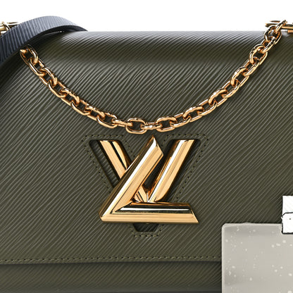 Louis Vuitton Epi Twist Shoulder Bag MM Kaki 7 of 10