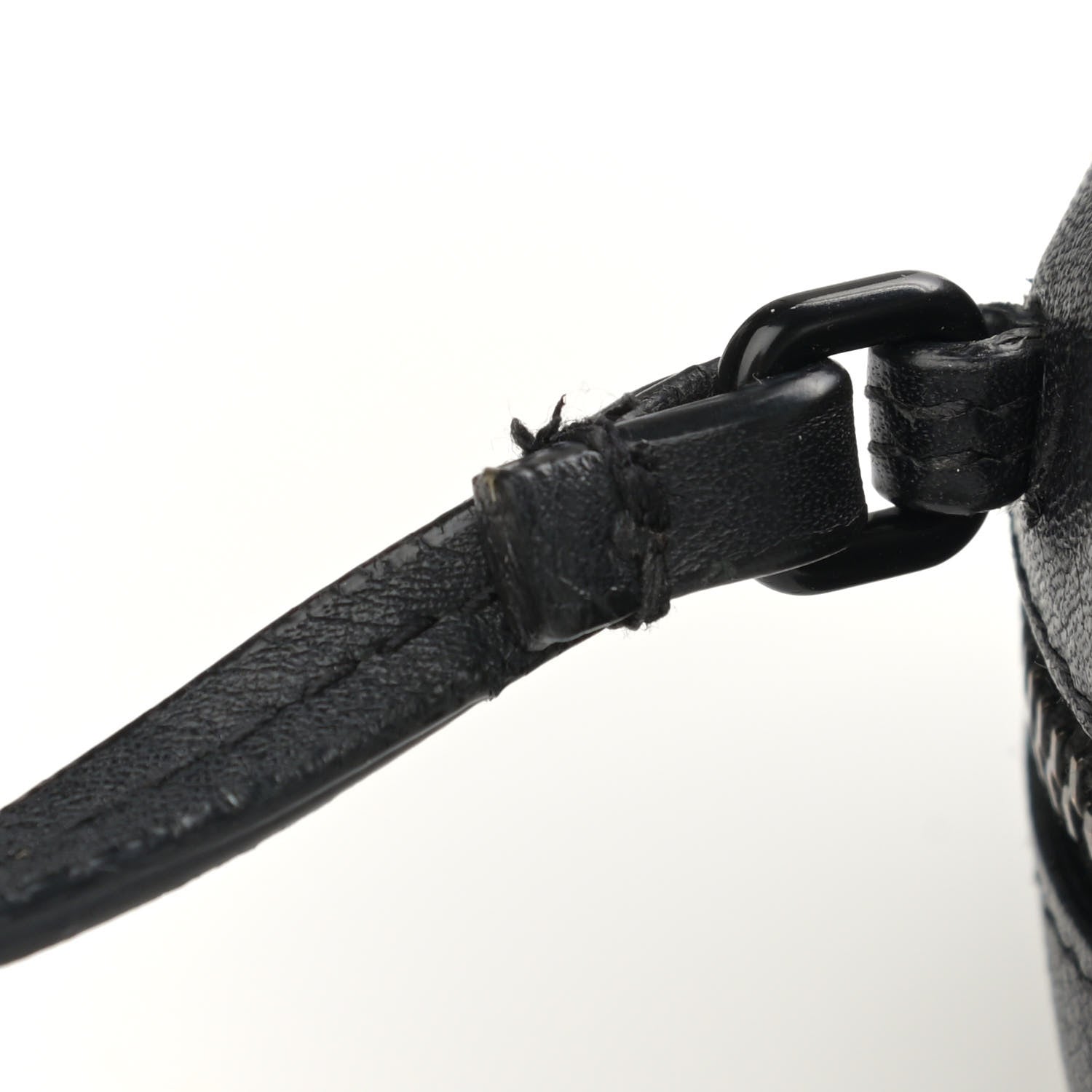 Saint Laurent Nappa Monogram Blogger Bag Black White 10 of 12