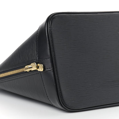 Louis Vuitton Epi Alma PM Black 7 of 13
