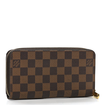 Louis Vuitton Damier Ebene Zippy Wallet 3 of 8