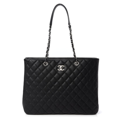 Chanel Caviar Quilted Large Shopping Tote Black 1 of 10