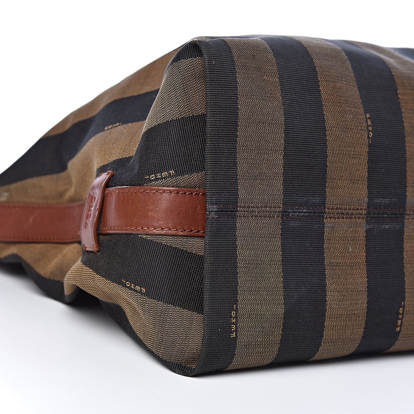 Pequin Cuoio Vegetale Large Hobo Tobacco Black Cuoio