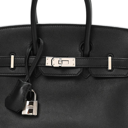 Hermes Swift Birkin 25 Black 7 of 10