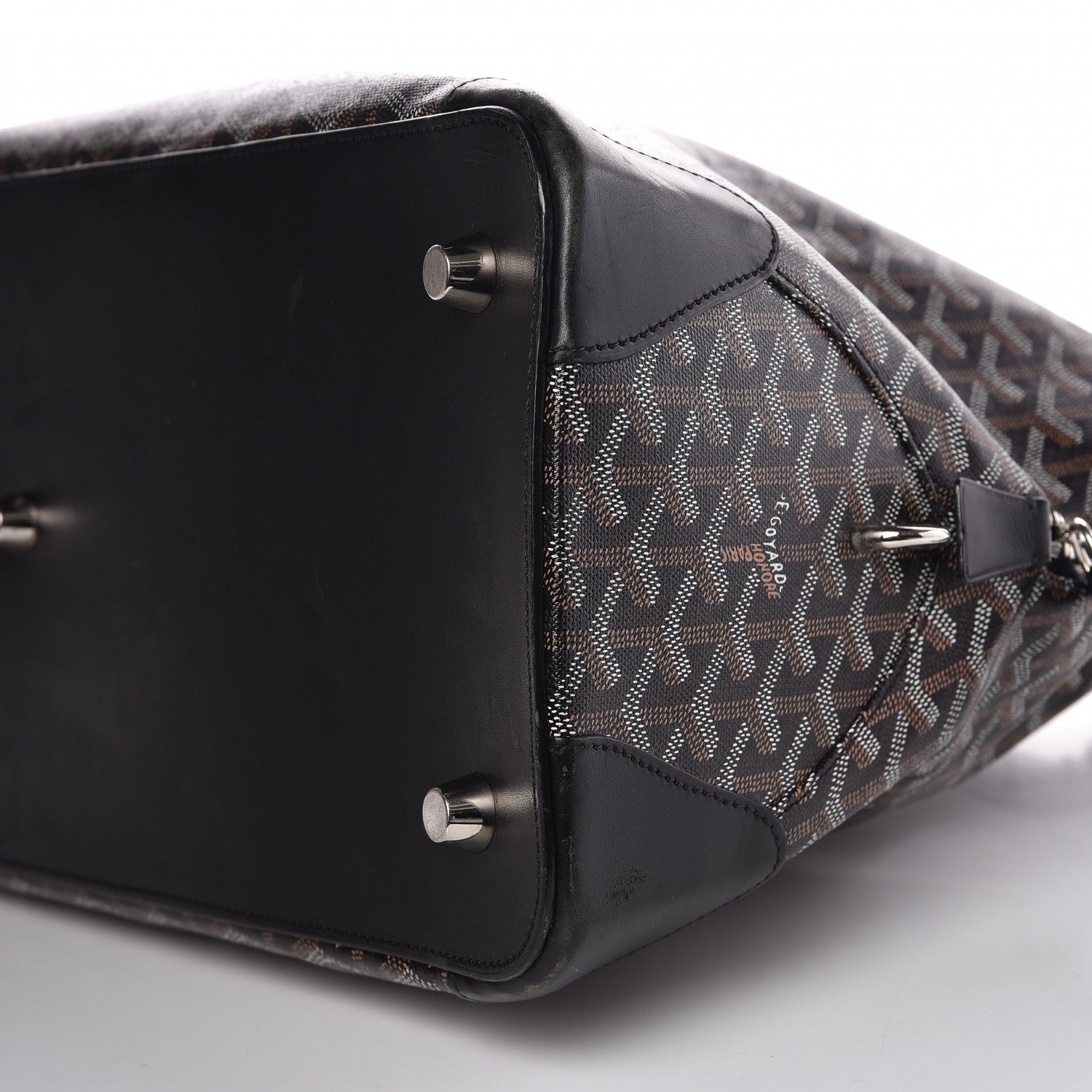 Goyard Goyardine Sac Vendome GM Black 15 of 16