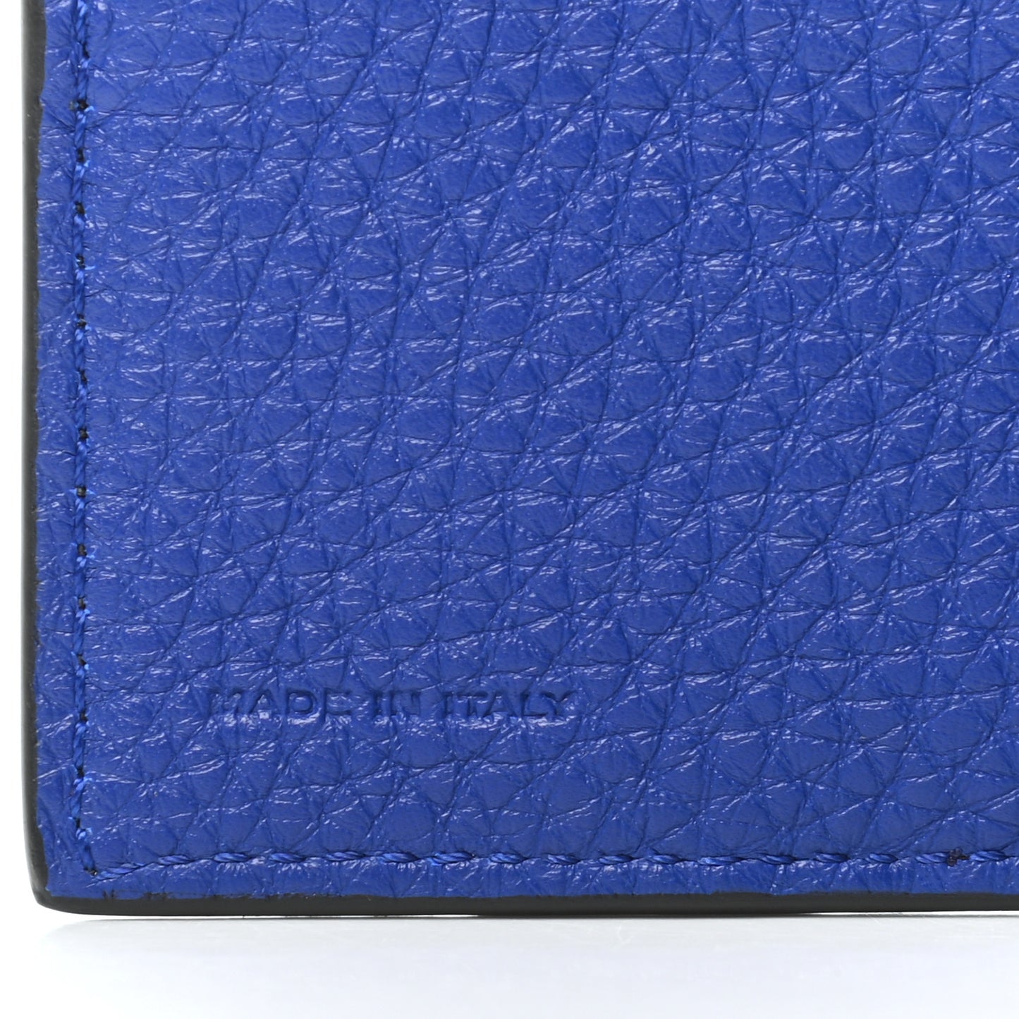 Calfskin Romano Hypnotic Bi-fold Wallet Lavagna Asfalto