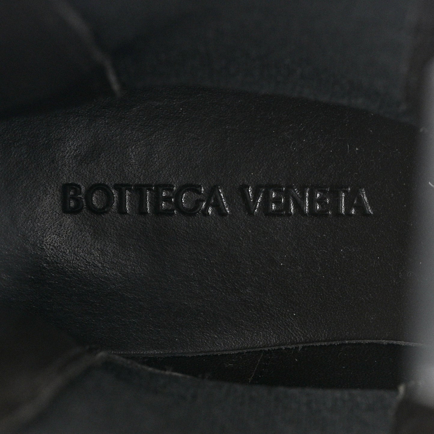 Calfskin The Tire Chelsea Boots 36.5 Black Pale Blue