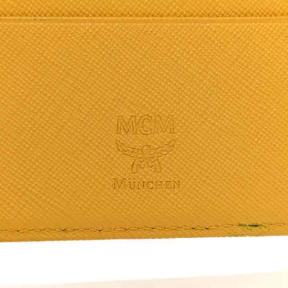 MCM Visetos Rabbit Passport Holder Cognac 6 of 7