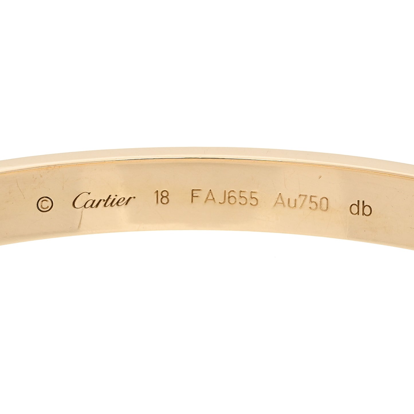 18K Yellow Gold LOVE Bracelet 18