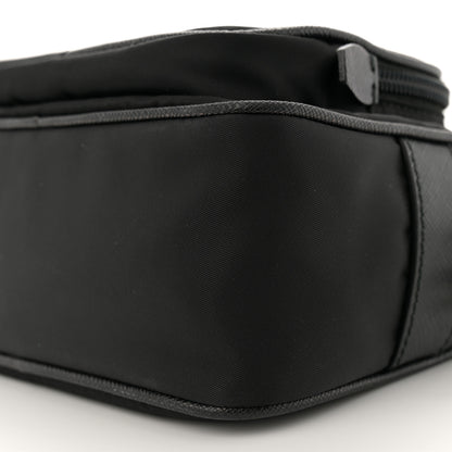Prada Tessuto Saffiano Brique Crossbody Messenger Bag Black 9 of 9