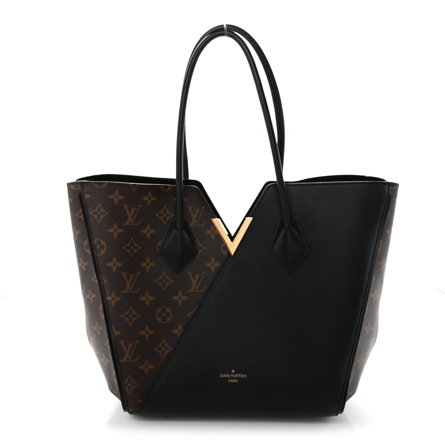 Louis Vuitton Calfskin Monogram Kimono Tote  Black 1 of 9