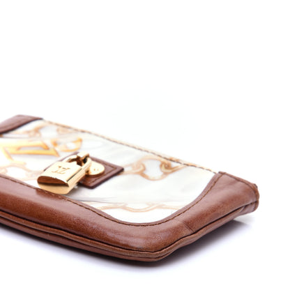 Louis Vuitton Monogram Charms Key Pouch White 7 of 12