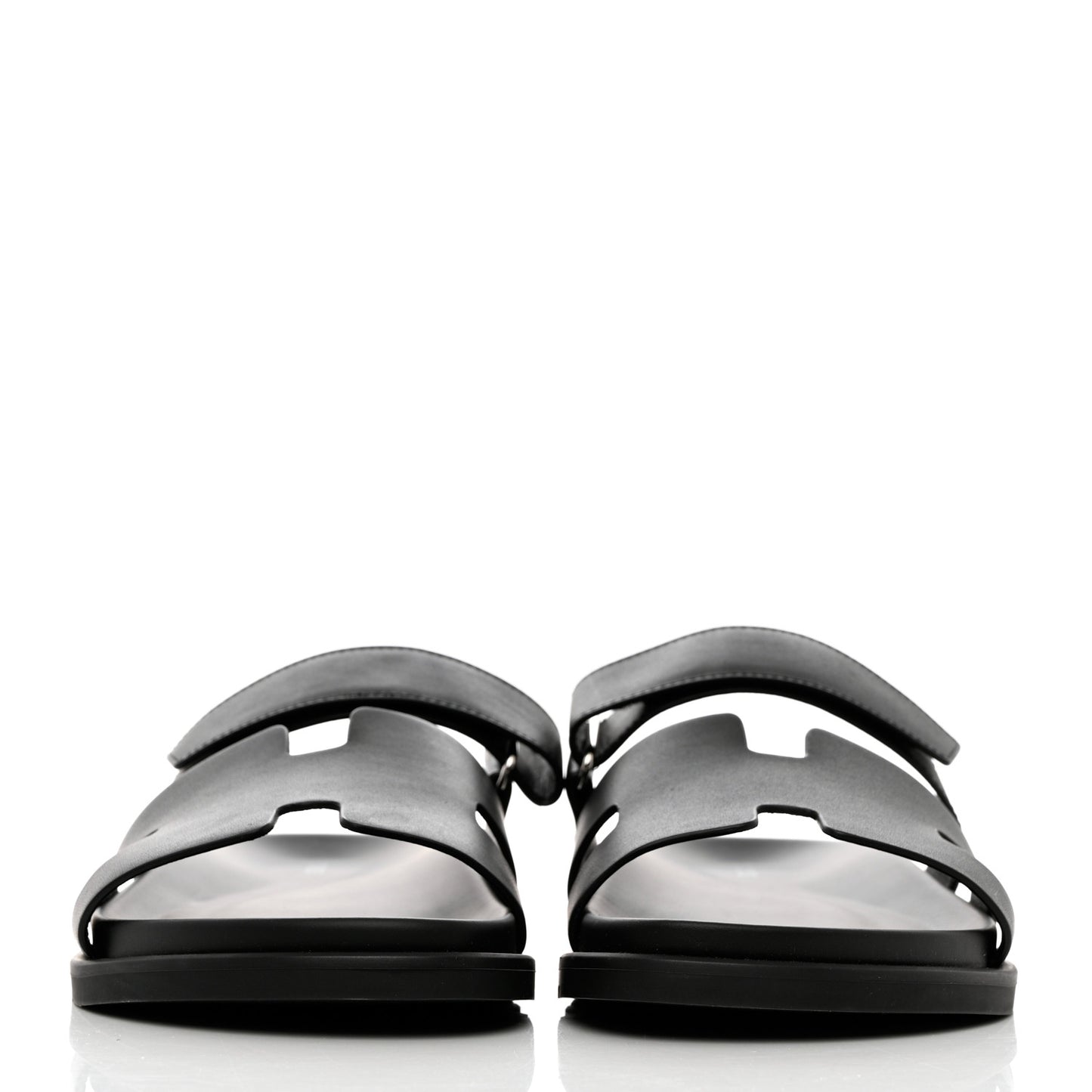 Calfskin Mens Chypre Sandals 44 Black