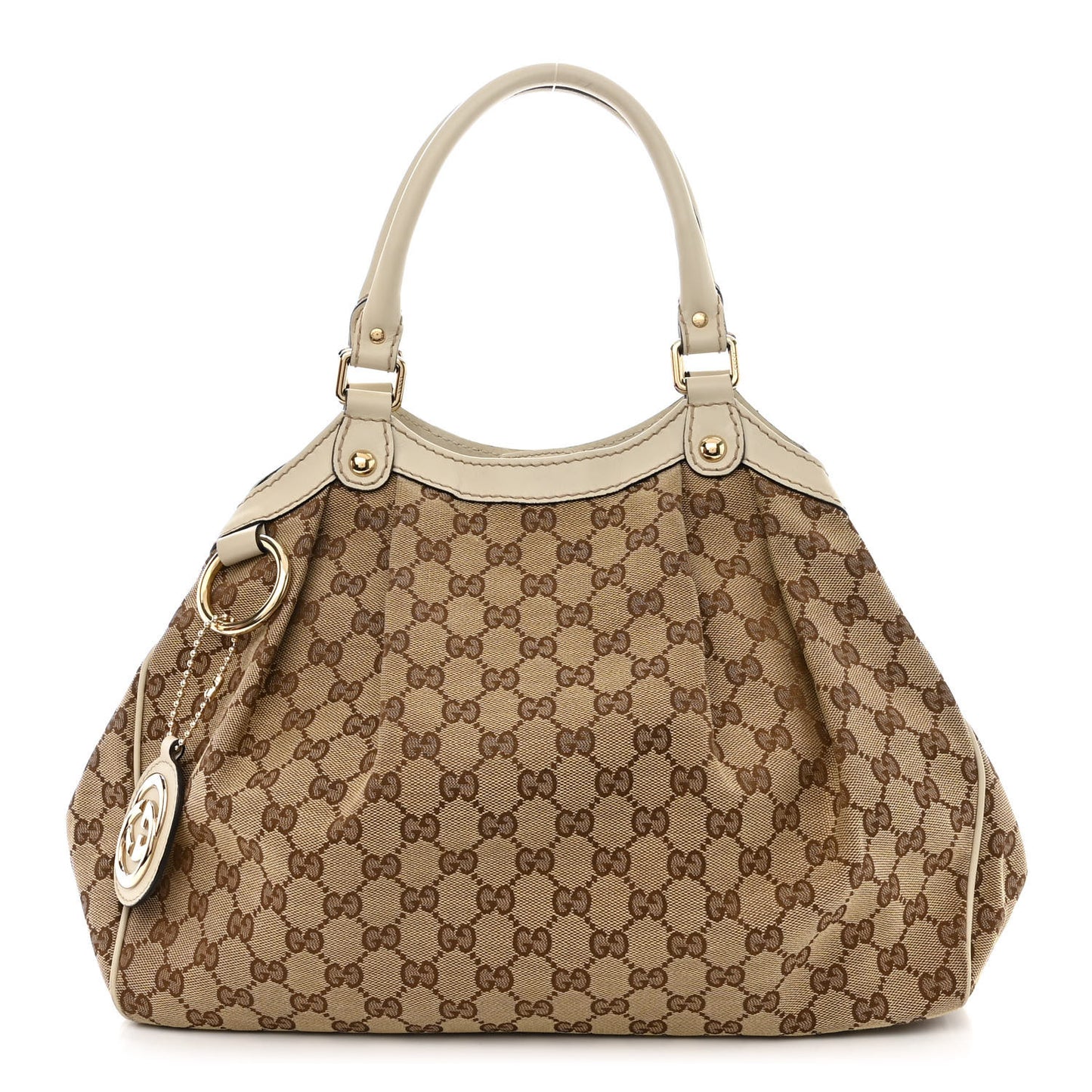 Monogram Medium Sukey Tote Off White