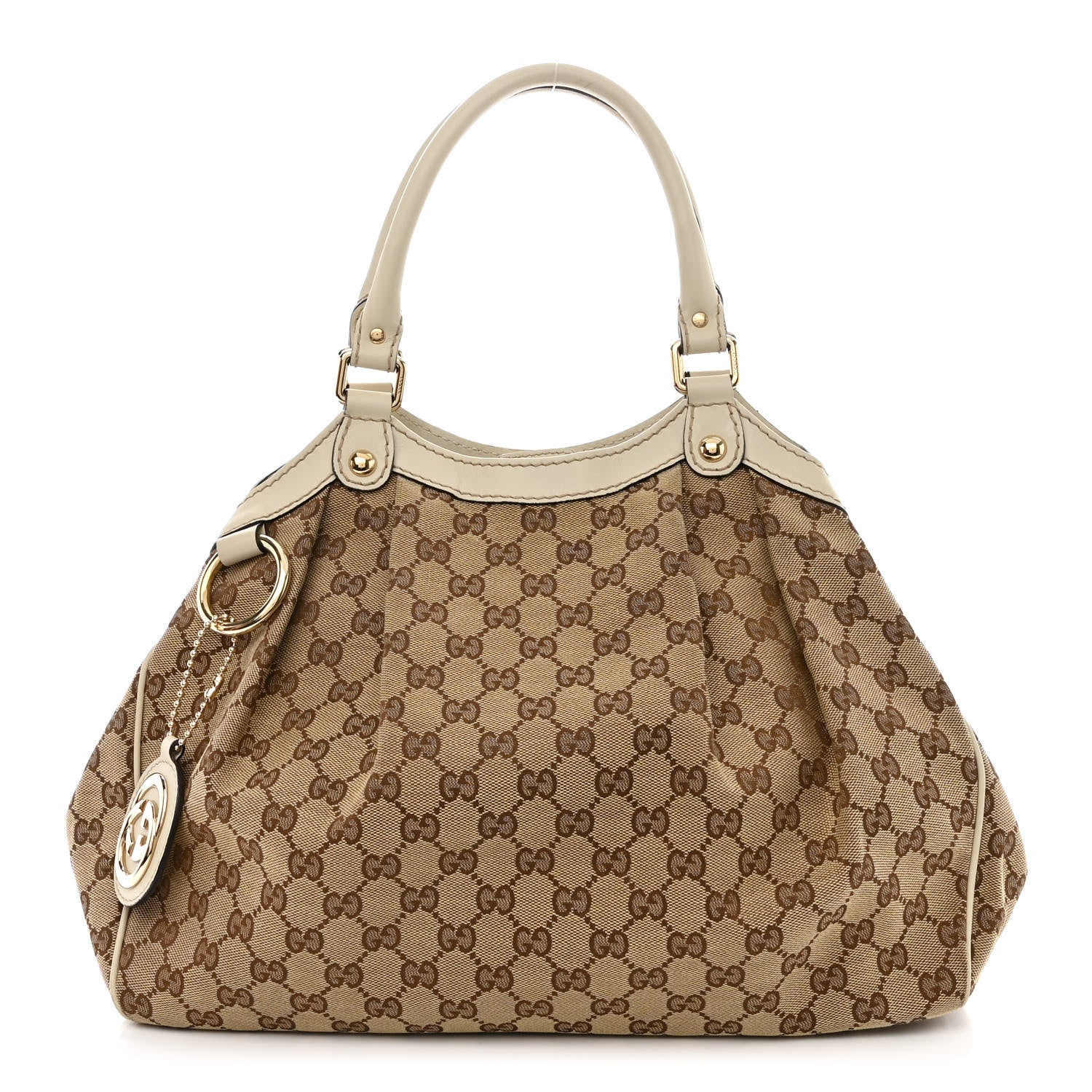 Gucci Monogram Medium Sukey Tote Off White 1 of 12