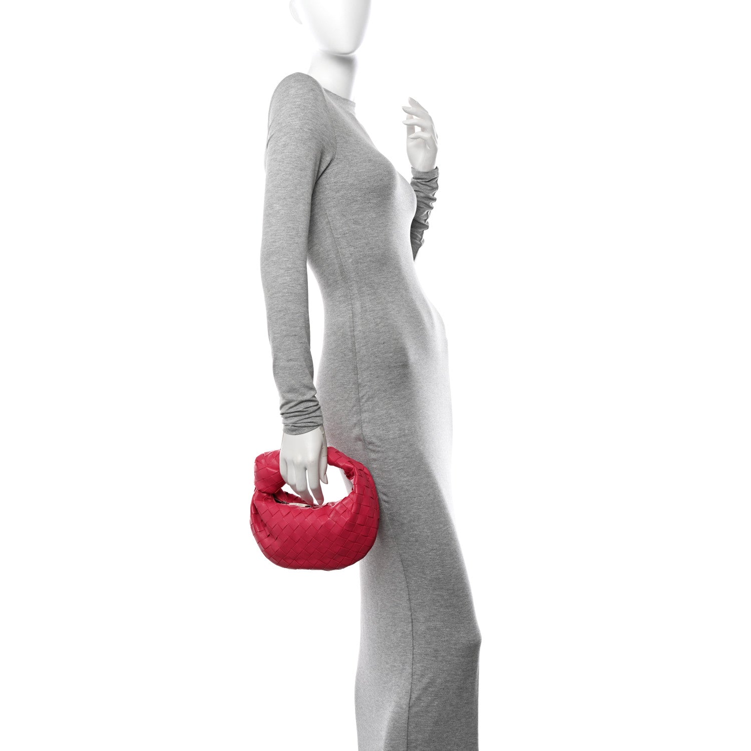 Bottega Veneta Nappa Intrecciato Mini Jodie Cranberry 2 of 10
