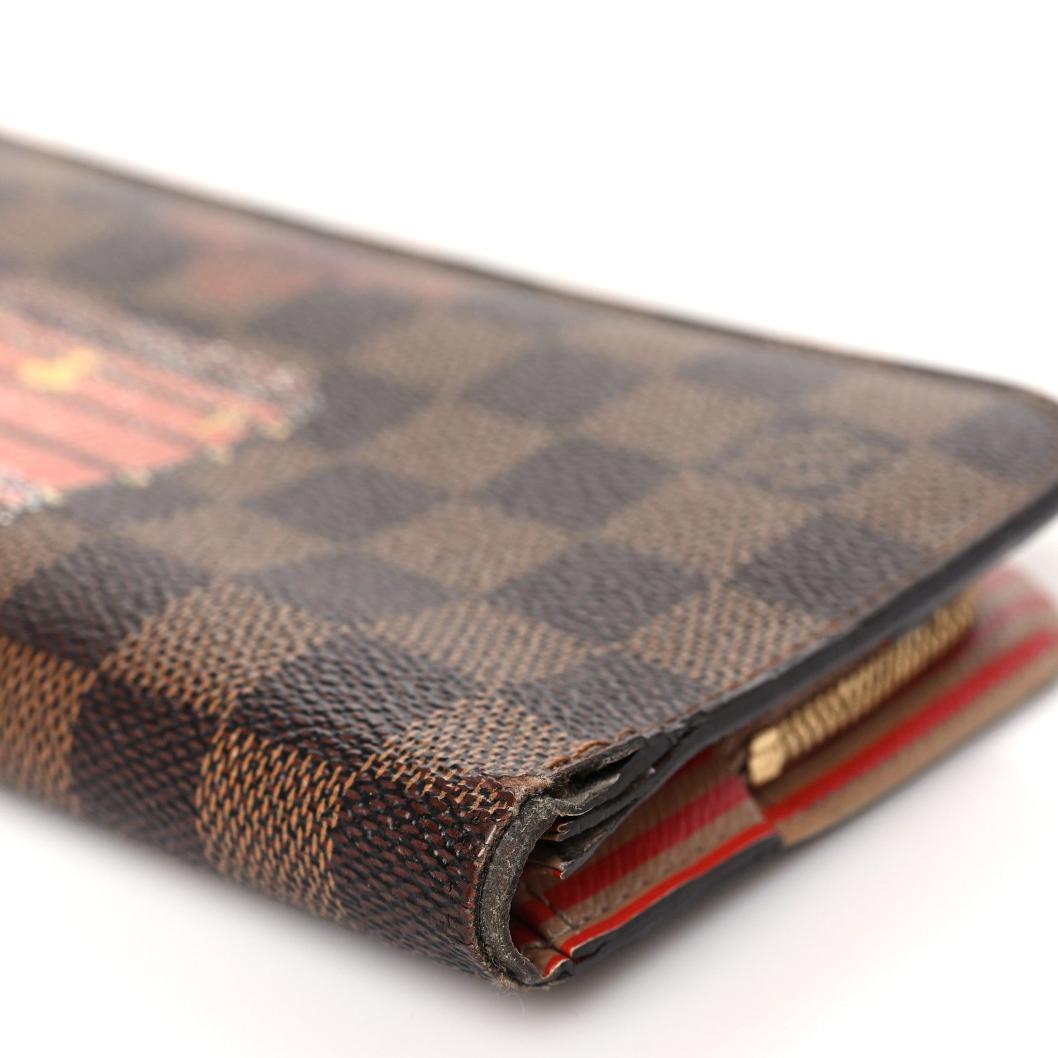 Louis Vuitton Damier Ebene Trunks and Locks Insolite Wallet 10 of 13
