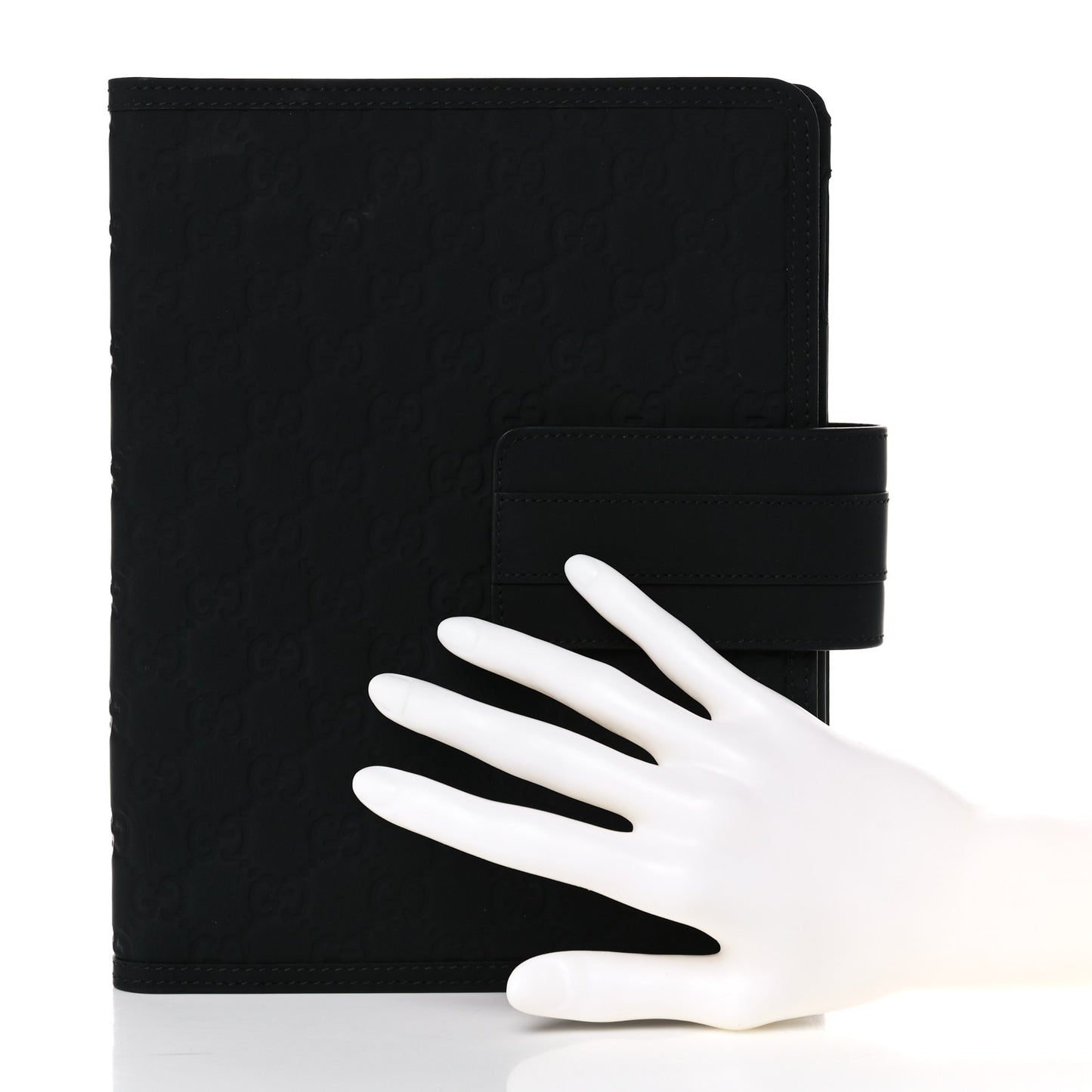 Rubber Guccissima Web Ipad Case Black