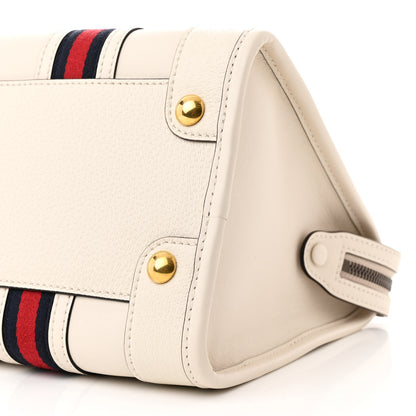 Gucci Koi Calfskin Medium Bauletto Duffle Top Handle Bag White 10 of 10