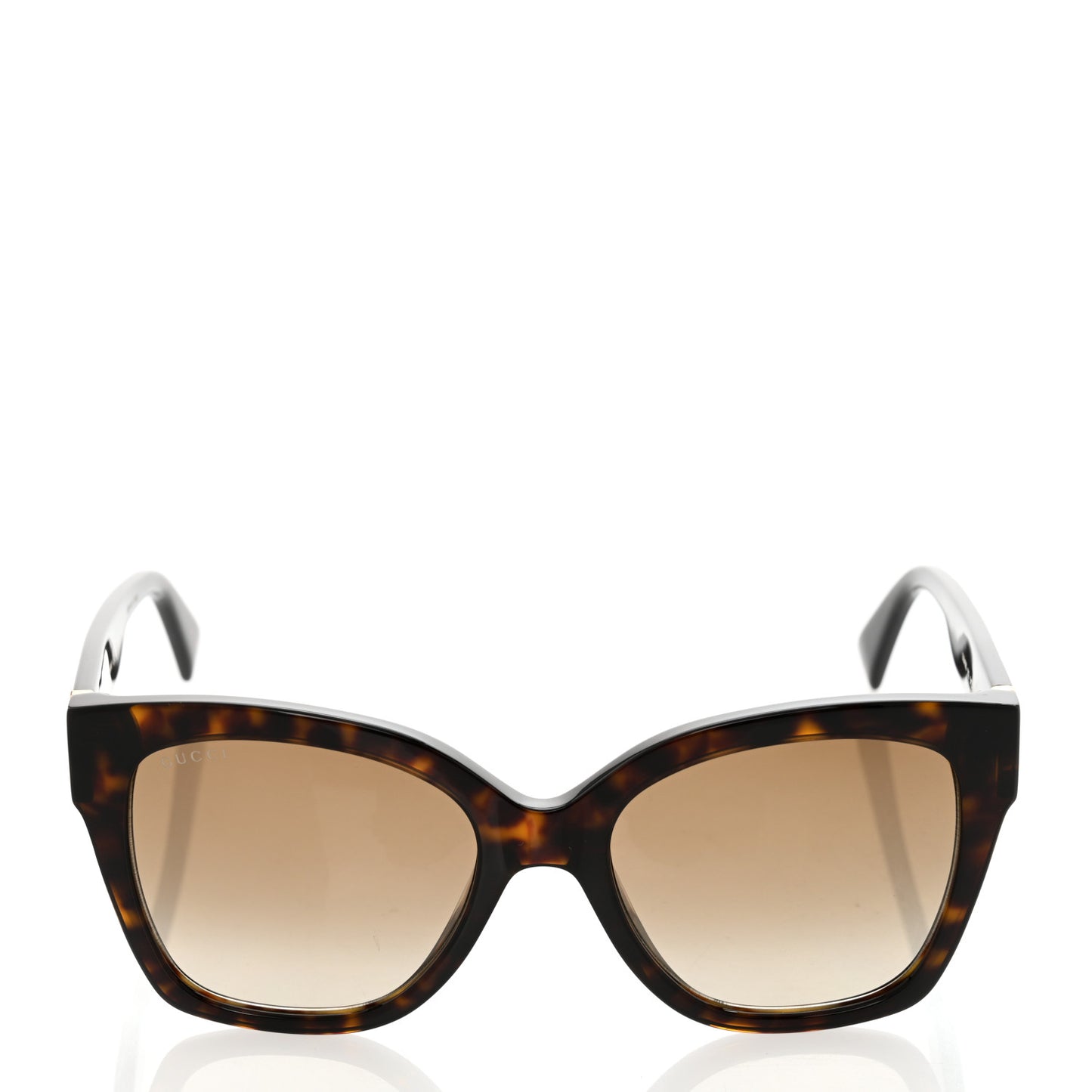 Acetate Square Frame Sunglasses GG0459S Tortoise