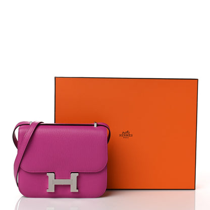 Hermes Chevre Mysore Constance 18 Magnolia 8 of 8