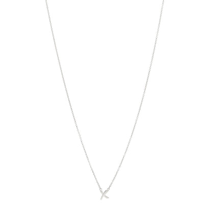 Tiffany Sterling Silver Paloma Picasso Graffiti X Pendant Necklace 1 of 4