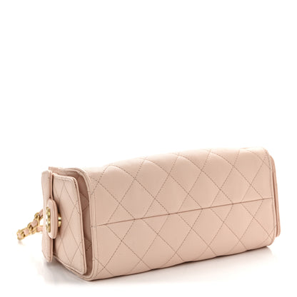 Chanel Caviar Quilted Mini Chanel 25 Handbag Light Pink 4 of 10