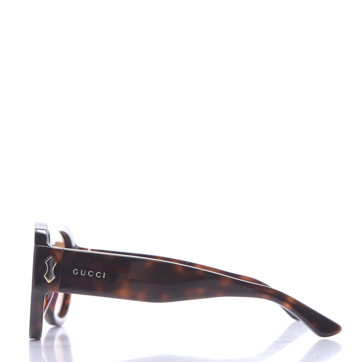Acetate Aviator Sunglasses GG0668S Havana