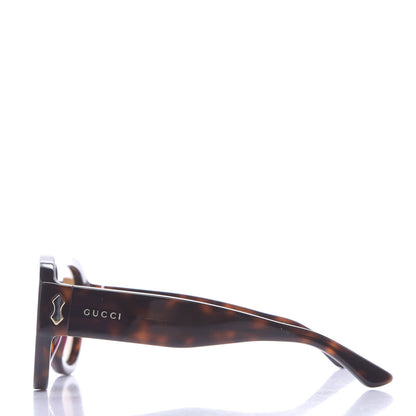 Gucci Acetate Aviator Sunglasses GG0668S Havana 3 of 6