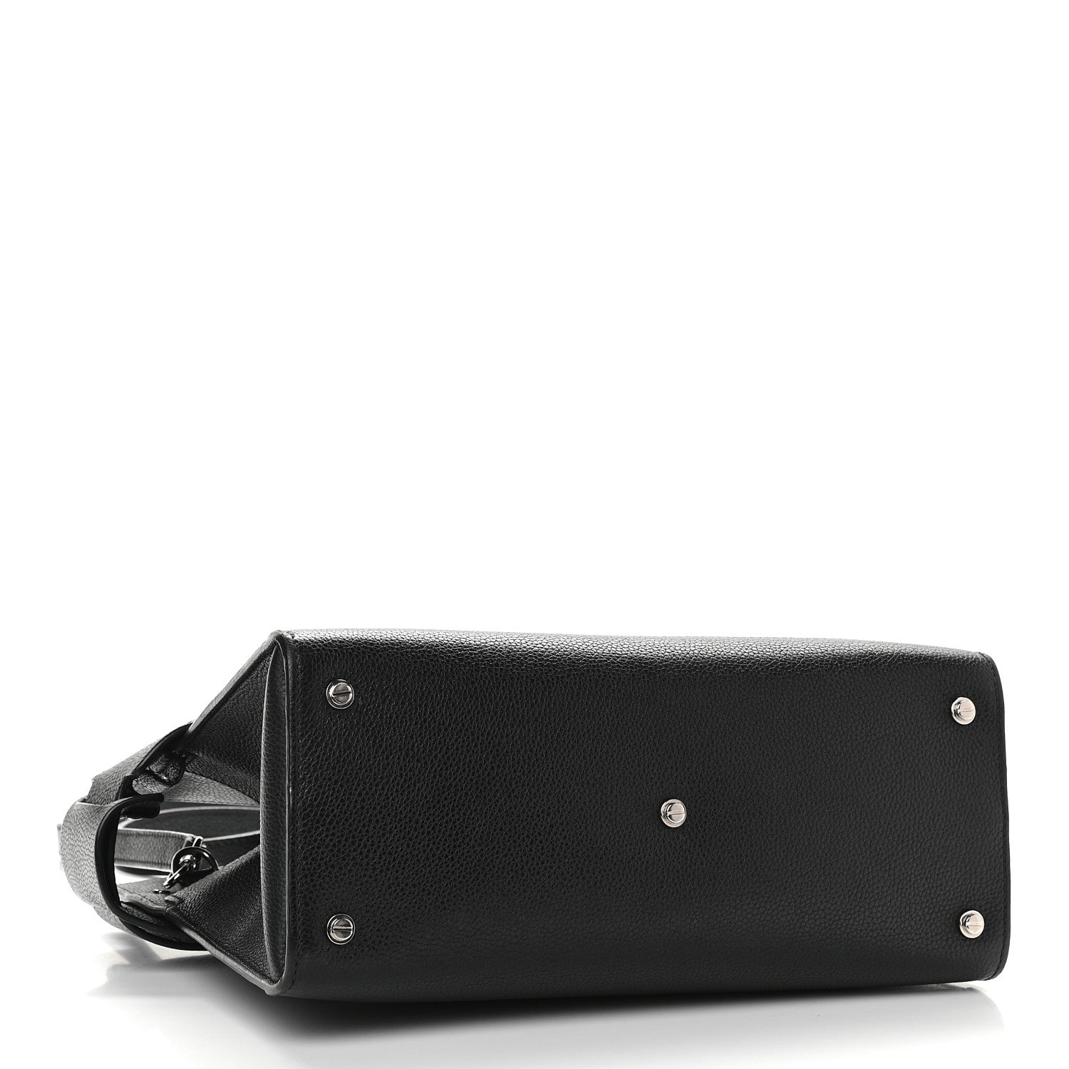 Givenchy Grained Calfskin Small Horizon Satchel Black 3 of 9
