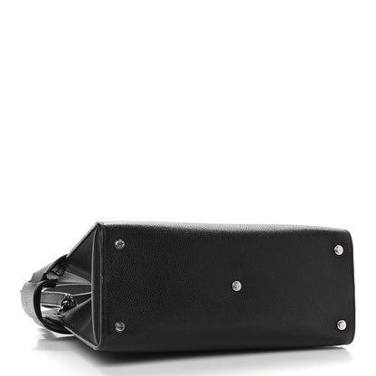 Givenchy Grained Calfskin Small Horizon Satchel Black 3 of 9