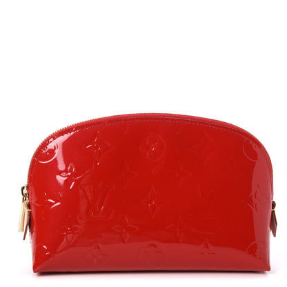 Louis Vuitton Vernis Cosmetic Pouch Cherry 1 of 7