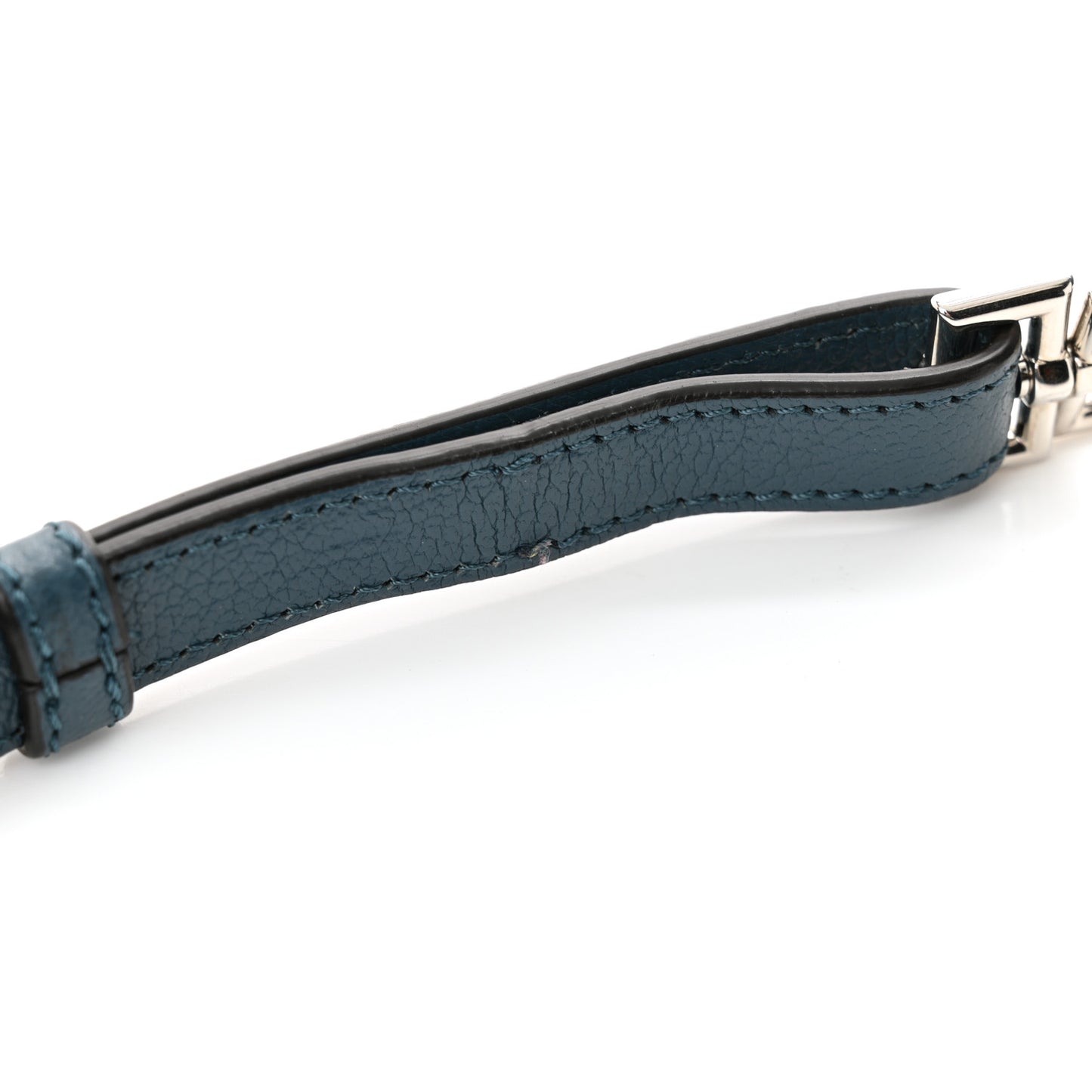 Sugar Goatskin Mini Antigona Mineral Blue