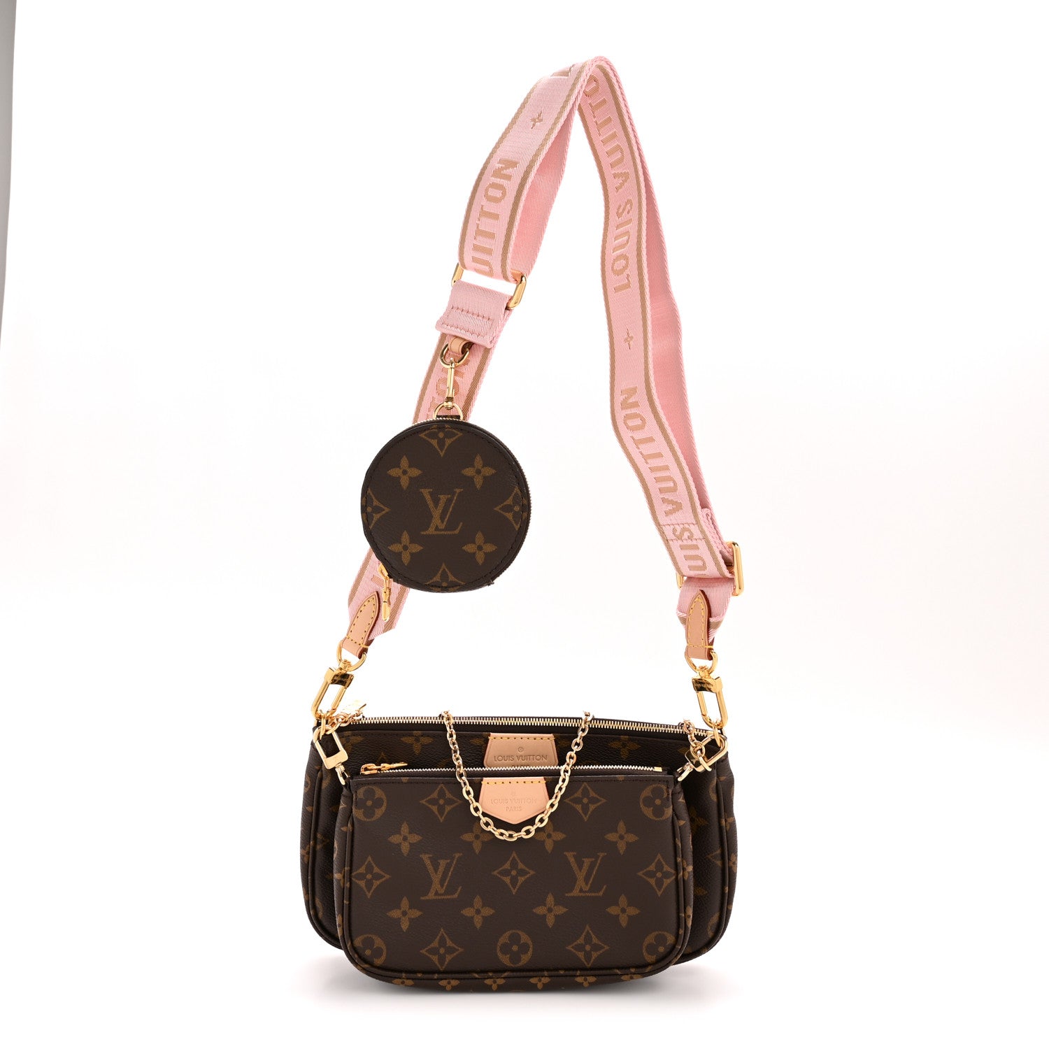 Louis Vuitton Monogram Multi Pochette Accessories Rose Clair 1 of 13