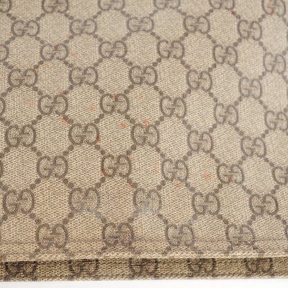 Gucci GG Plus Monogram Large Flat Messenger Bag Beige Brown 8 of 8