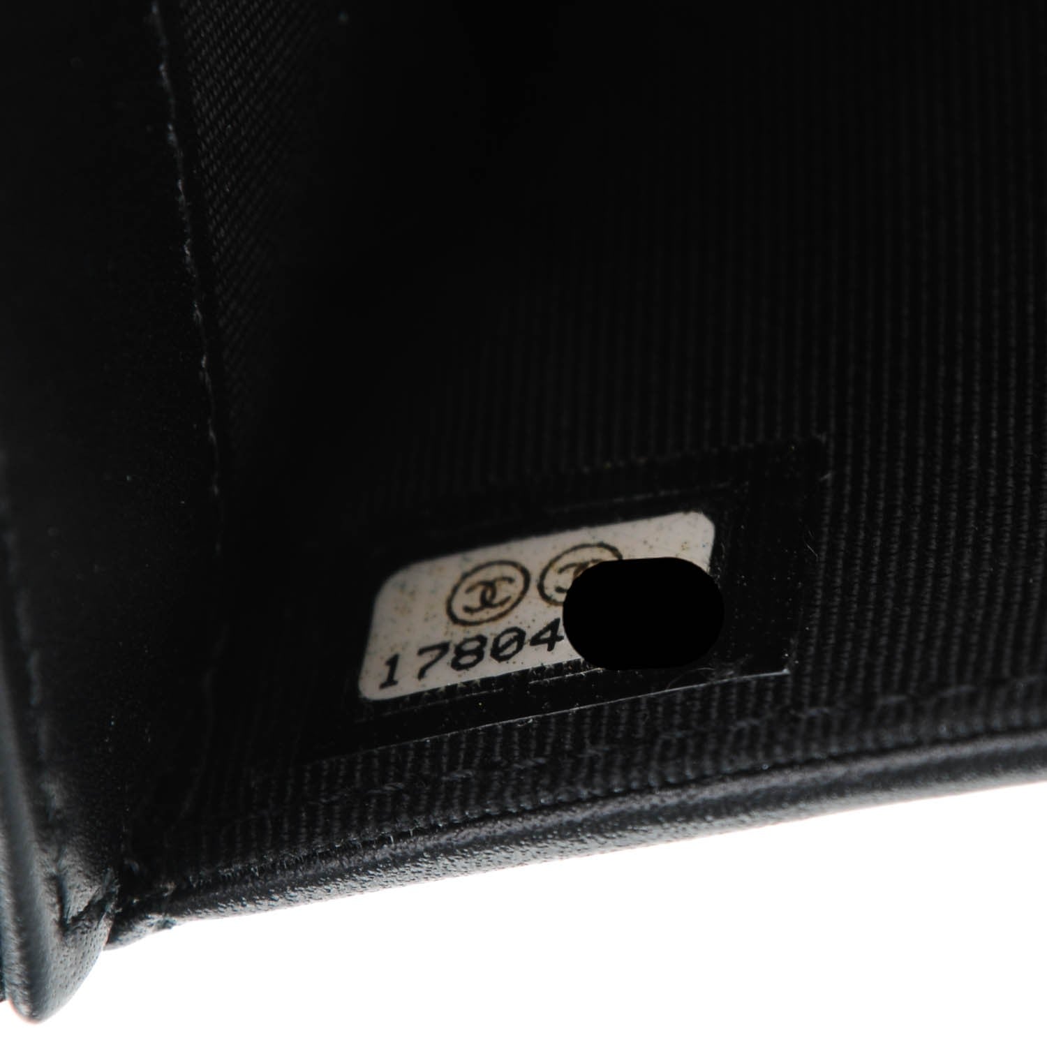 Chanel Iridescent Caviar Quilted Large Flap Wallet Black 8 of 8