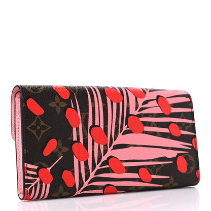 Louis Vuitton Monogram Jungle Dots Sarah Wallet Sugar Pink Poppy 3 of 8