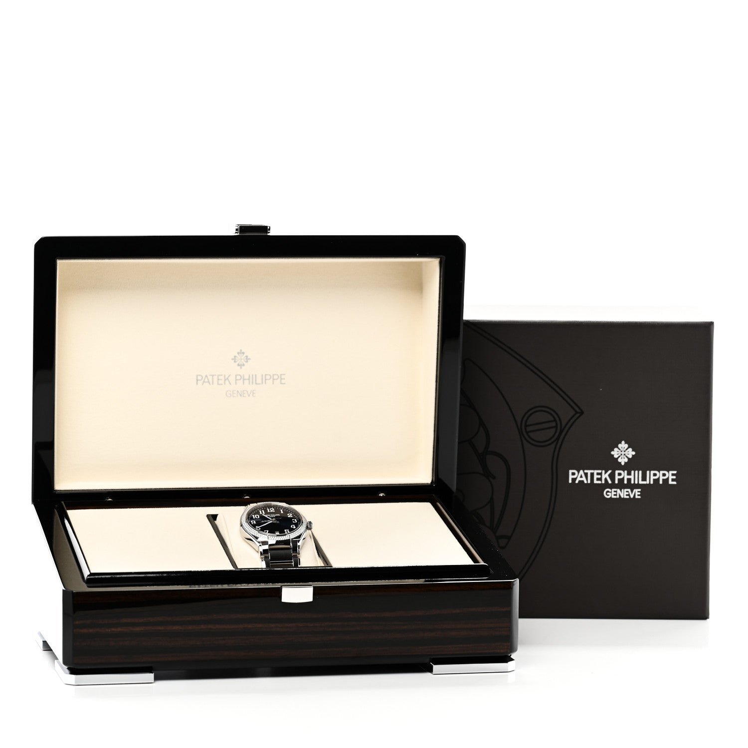 Patek Philippe Stainless Steel Diamond 36mm Twenty-4 Automatic Watch Blue 7300/1200A-001 5 of 5